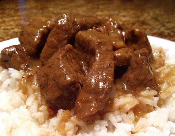 Beef Over Rice 1